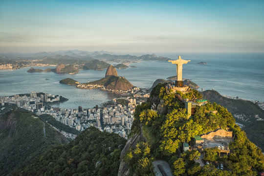 Cristo Redentor no Rio de Janeiro, Brasil